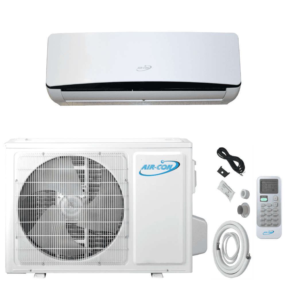 Air-Con Titanium 9000 BTU Ductless Mini Split Air Conditioner Heat Pump System 19 SEER 110-120V - ATUCI/EM4H1S09