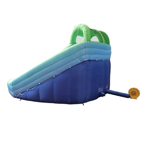 Aleko Commercial Grade Inflatable Dual Water Slide Bounce House with Splash Pool and Blower - BHMRIVER-AP