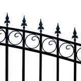 Aleko Steel Dual Swing Driveway Gate London Style 16 x 6 ft - DG16LOND-AP