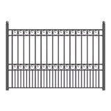 Aleko Steel Fence Paris Style 8 x 5 Ft - FENCEPAR-AP