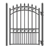 Aleko Steel Pedestrian Gate London Style 5 ft - PGLON-AP