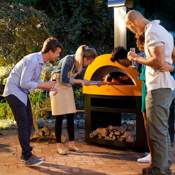 Alfa FXALLE-TOP Allegro 39-Inch Countertop Wood-Fired Pizza Oven