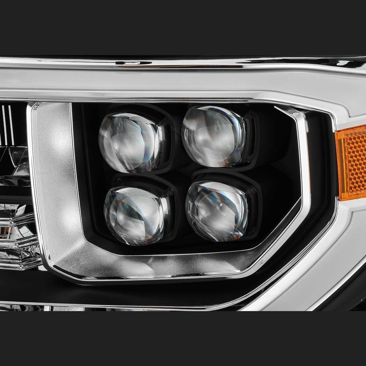 Alpharex Nova-Series Led Projector Headlights | Black W/ Level Adjuster - 2007-2013 Toyota Tundra- 880774