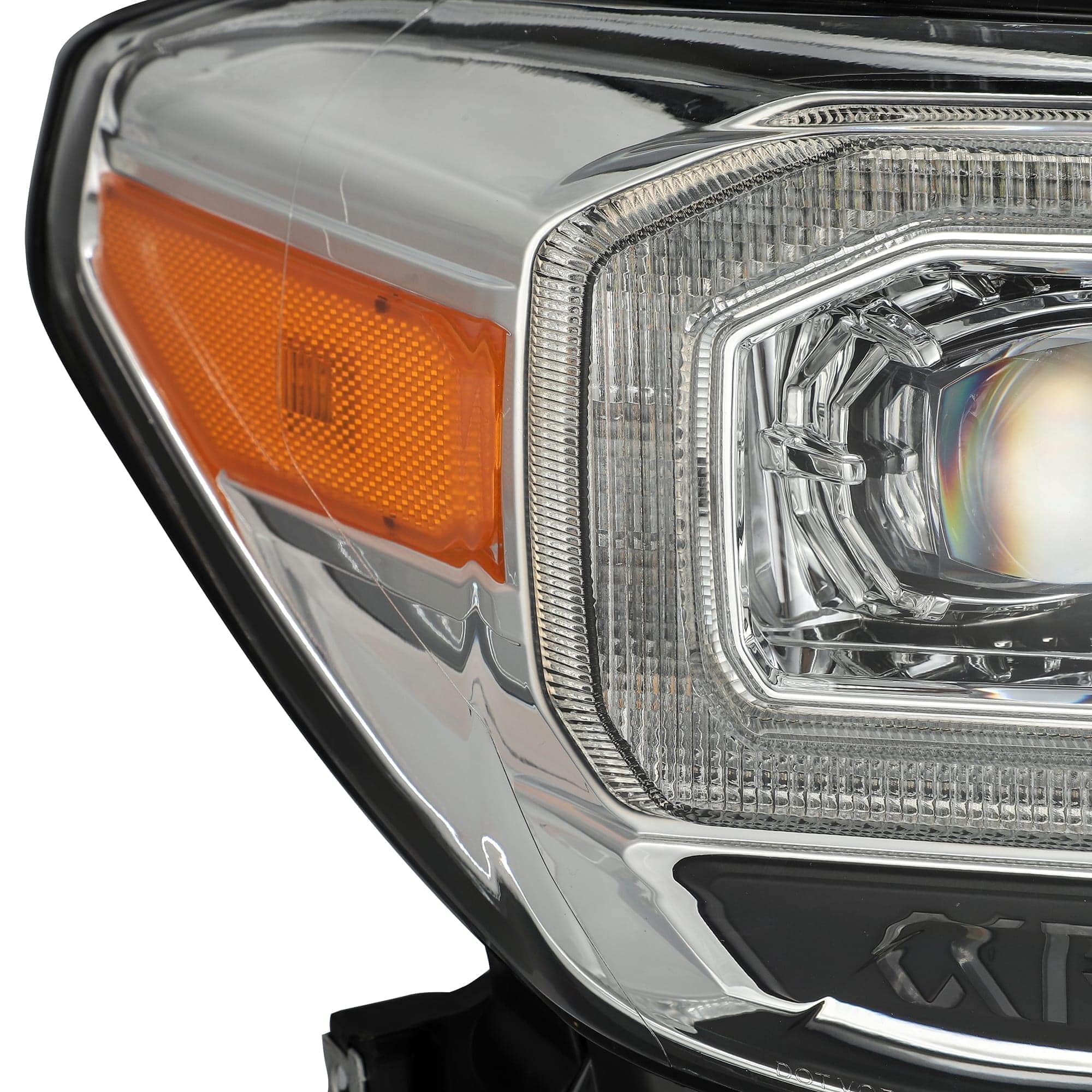 Alpharex Nova-Series Led Projector Headlights Chrome 2023-2016 Toyota Tacoma - 880706