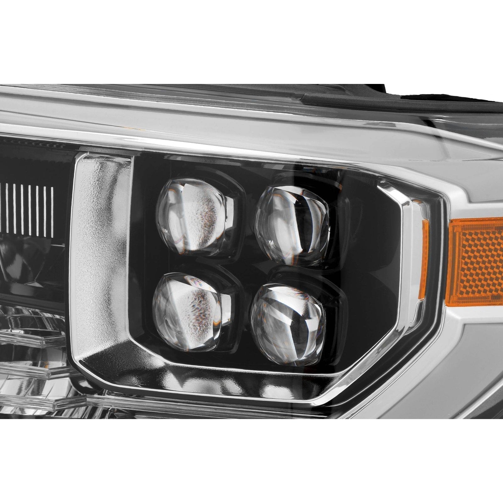 Alpharex Nova-Series Led Projector Headlights Jet Black - 2014-2021 Toyota Tundra - 880772