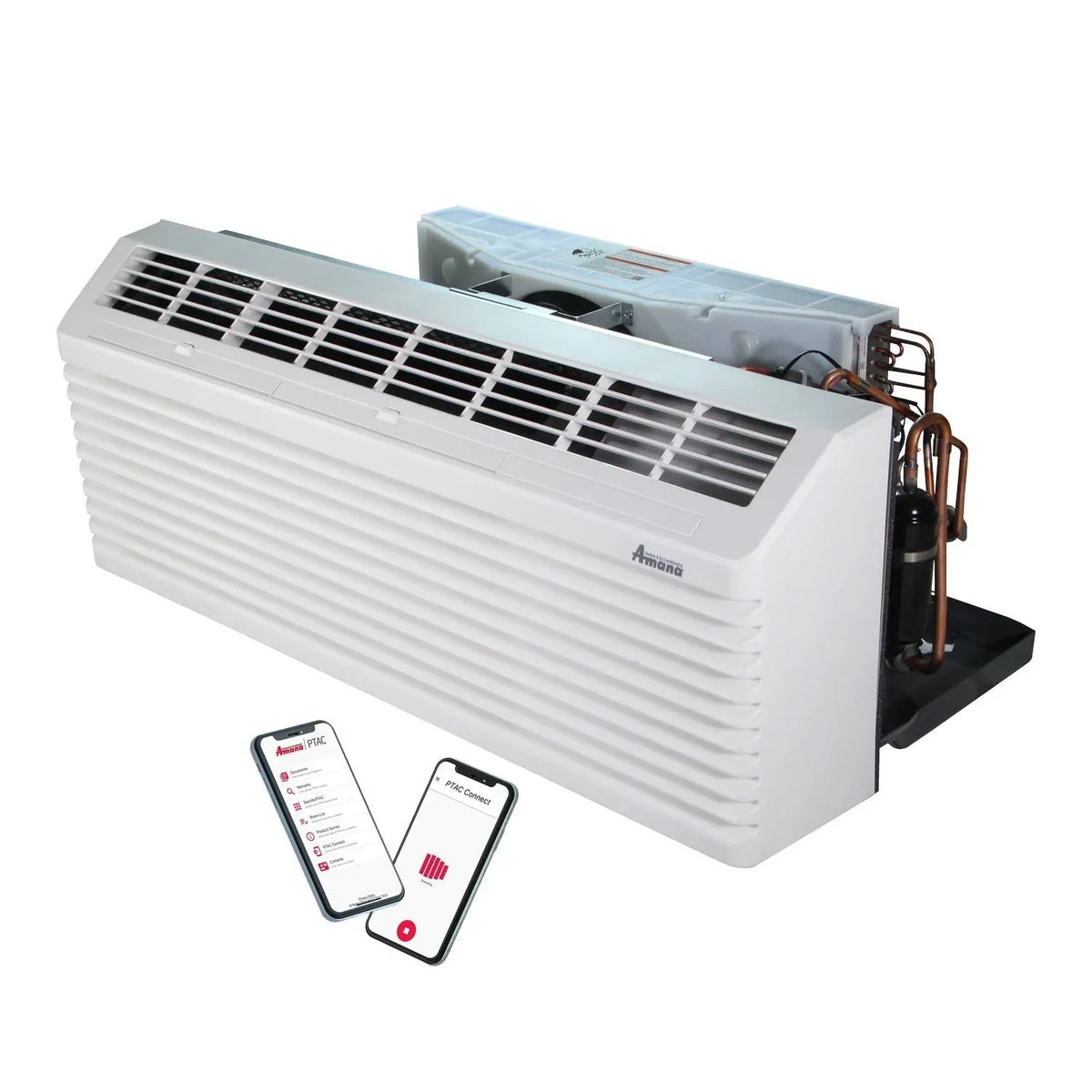 AMANA PTAC 17,000 BTU Air Conditioner PTC173J35AXXX with 3.5 kW Heater 20 Amp Plug R32 - APTC17J30028