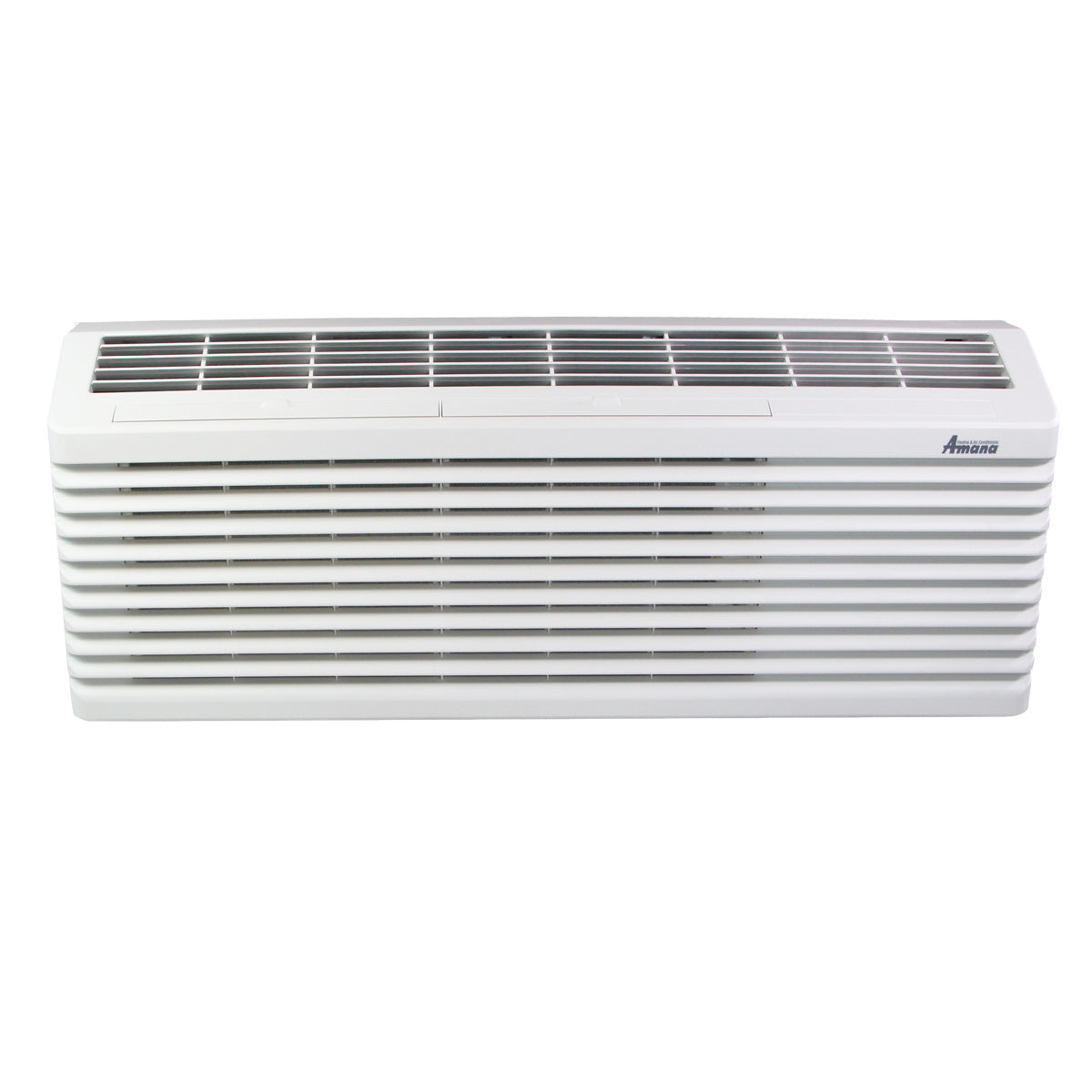 AMANA PTAC 11,800 BTU Air Conditioner PTC123J25AXXX with 2.5 kW Heater 15 Amp plug R32 - APTC12J20043