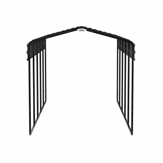 Arrow | Carport 10x24x9 ft Charcoal CPHC102409