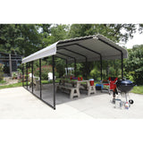 Arrow | Carport 12x29x7 ft Eggshell CPH122907