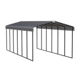 Arrow | Carport 12x29x9 ft Charcoal CPHC122909