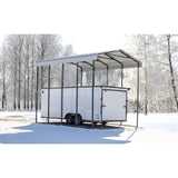 Arrow | Carport 14x20x14 ft Eggshell CPH142014