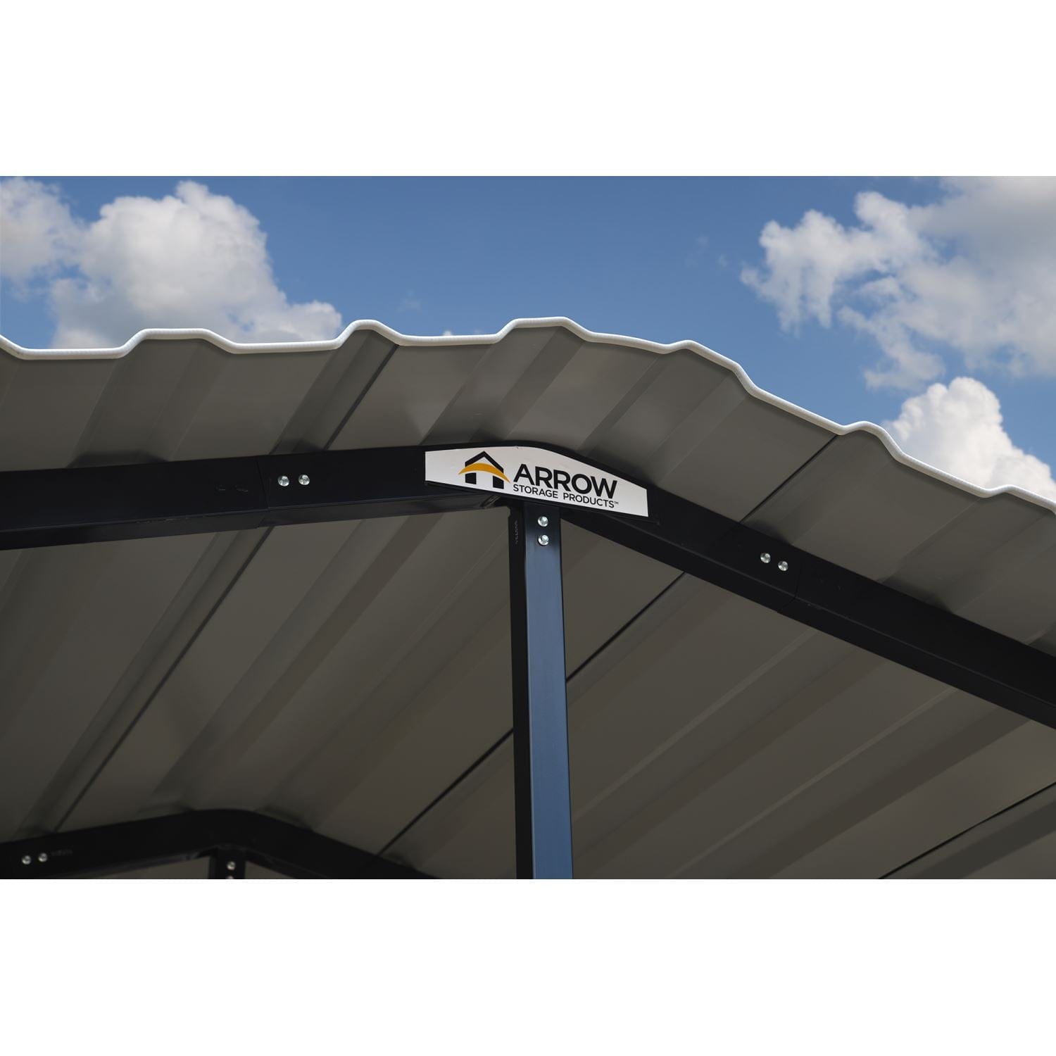 Arrow | Carport 14x24x14 ft Charcoal CPHC142414