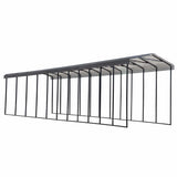 Arrow | Carport 14x51x14 ft Charcoal CPHC145114