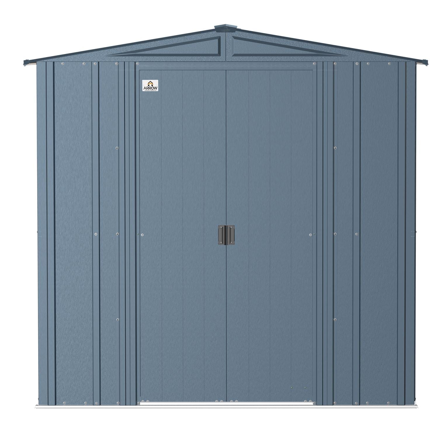 Arrow | Classic Steel Storage Shed, 6x5 ft., Blue Grey CLG65BG