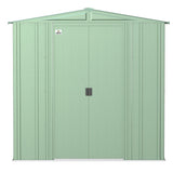 Arrow | Classic Steel Storage Shed, 6x5 ft., Sage Green CLG65SG