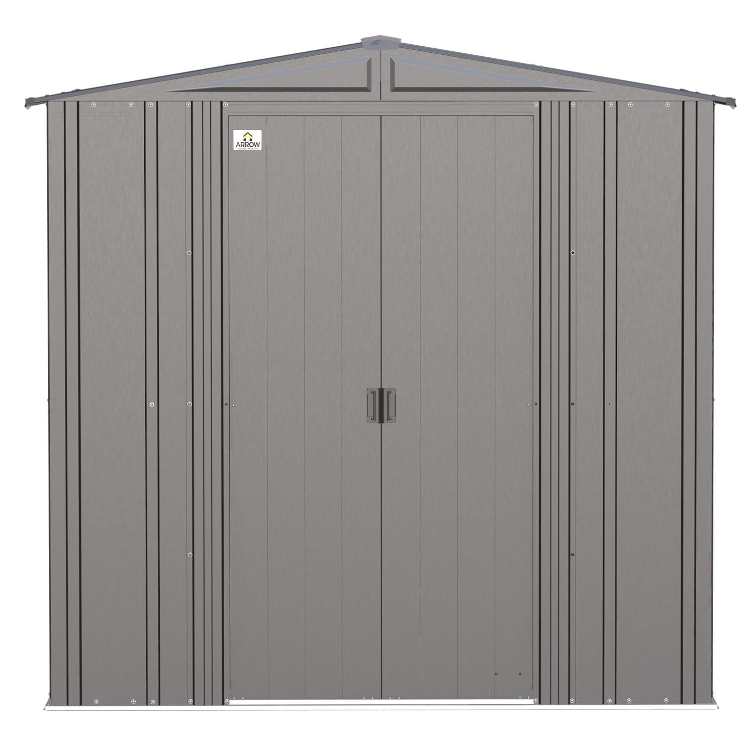 Arrow | Classic Steel Storage Shed, 6x7 ft., Charcoal CLG67CC