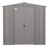 Arrow | Classic Steel Storage Shed, 6x7 ft., Charcoal CLG67CC