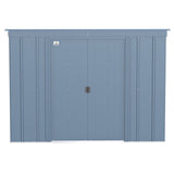 Arrow | Classic Steel Storage Shed, 8x4 ft., Blue Grey CLP84BG