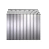 Arrow | Elite Steel Storage Shed, 10x8 ft. Silver EG108AB