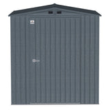 Arrow | Elite Steel Storage Shed, 6x6, ft. Anthracite EG66AN