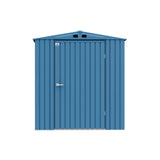 Arrow | Elite Steel Storage Shed, 6x6 ft. Blue Grey EG66BG