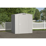 Arrow | Elite Steel Storage Shed, 6x6, ft. Cool Grey EG66CG