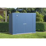 Arrow | Elite Steel Storage Shed, 8x4 ft. Blue Grey EP84BG