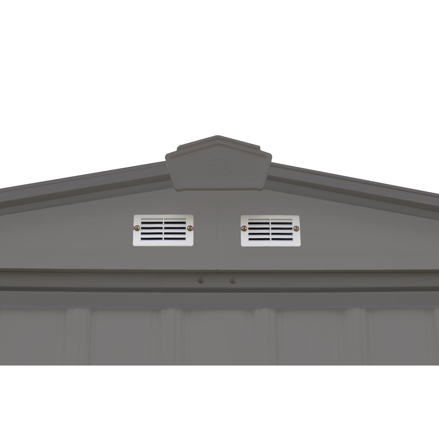 Arrow | EZEE Shed Steel Storage 6x5 ft. Galvanized Low Gable Charcoal EZ6565LVCC