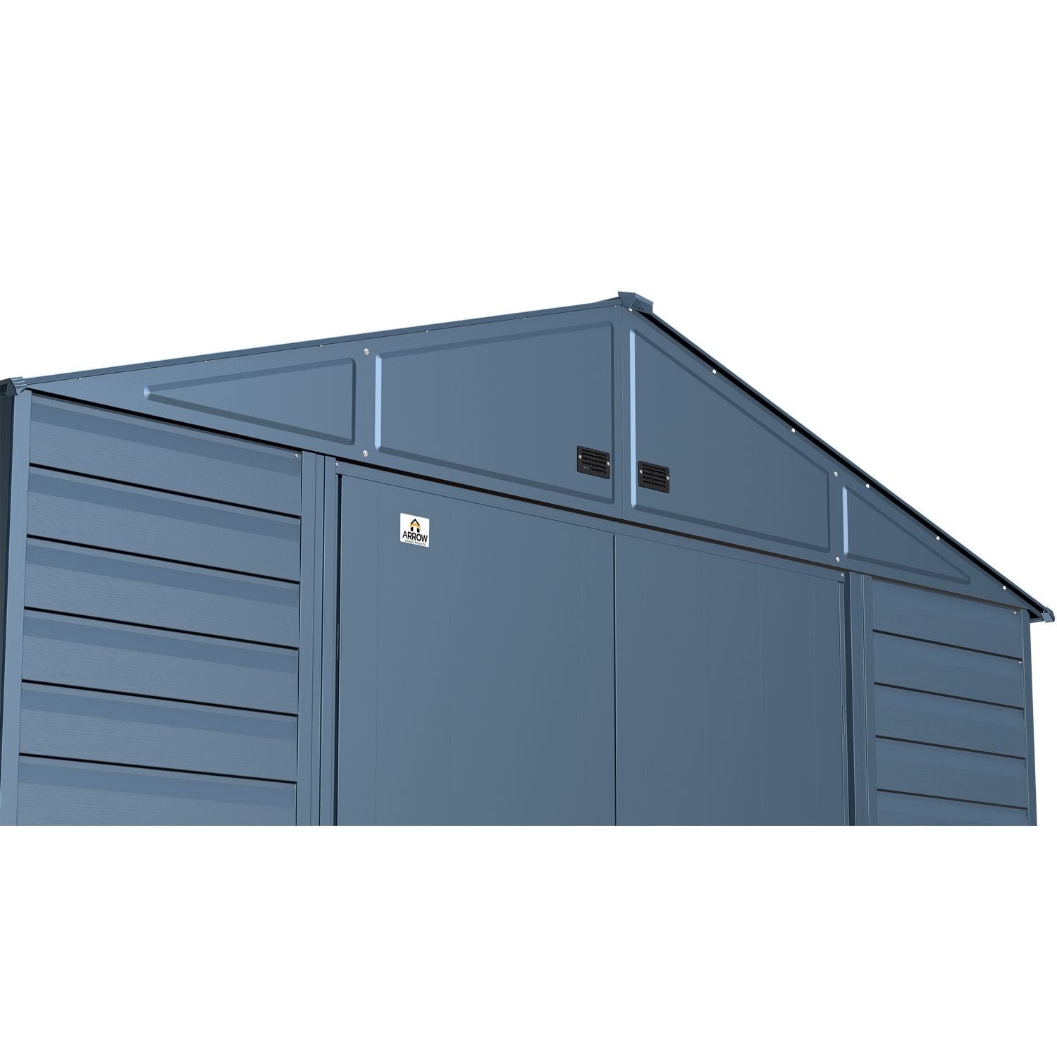 Arrow | Select Gable Roof Steel Storage Shed, 10x12 ft., Blue Grey SCG1012BG