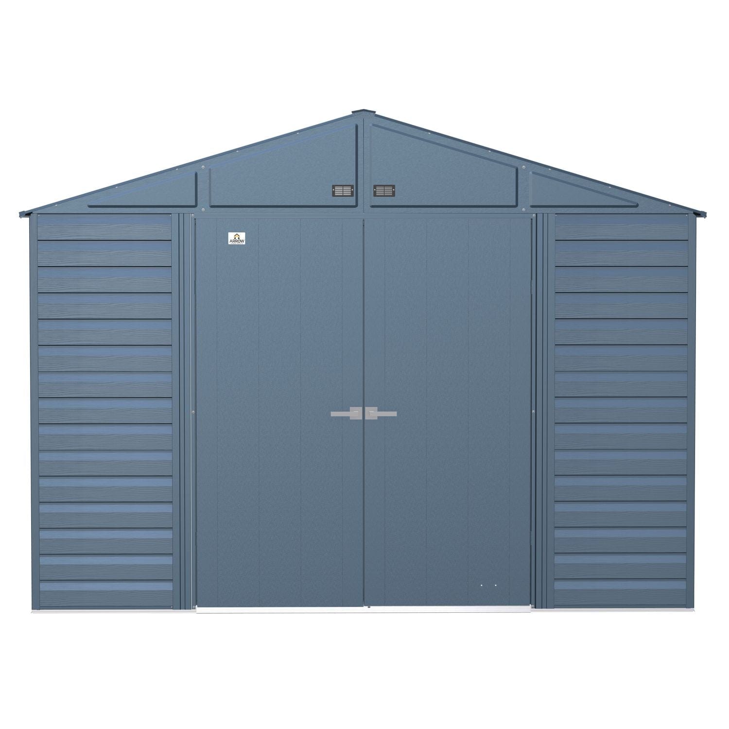 Arrow | Select Gable Roof Steel Storage Shed, 10x12 ft., Blue Grey SCG1012BG