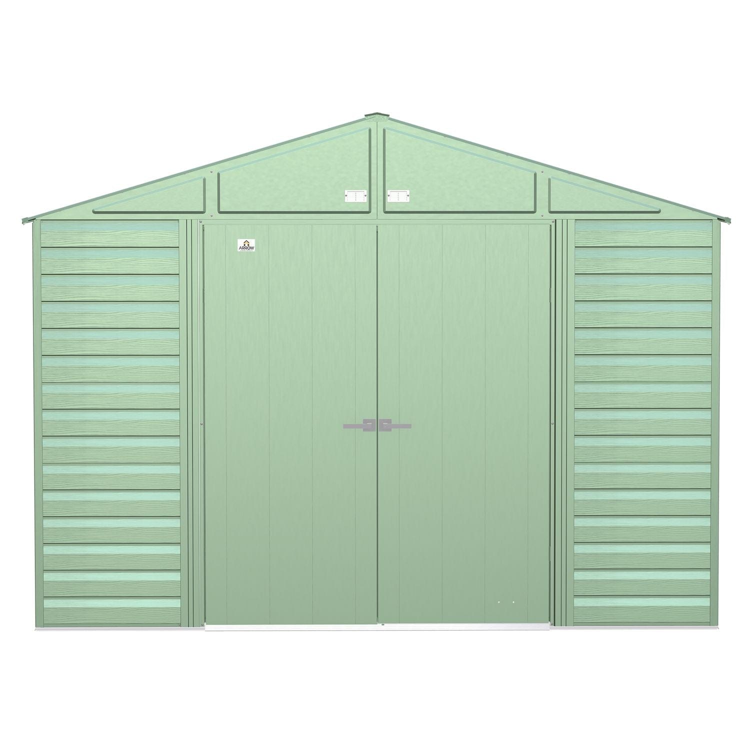 Arrow | Select Gable Roof Steel Storage Shed, 10x12 ft., Sage Green SCG1012SG