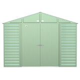 Arrow | Select Gable Roof Steel Storage Shed, 10x12 ft., Sage Green SCG1012SG