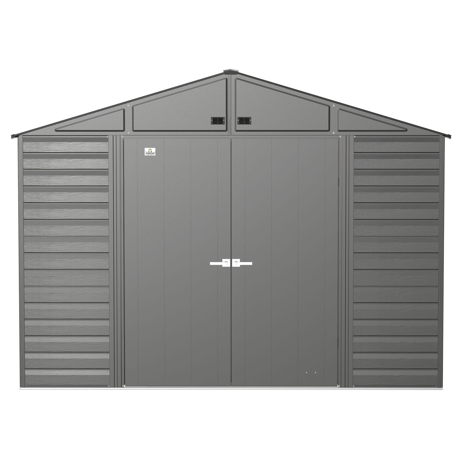 Arrow | Select Gable Roof Steel Storage Shed, 10x14 ft., Charcoal SCG1014CC