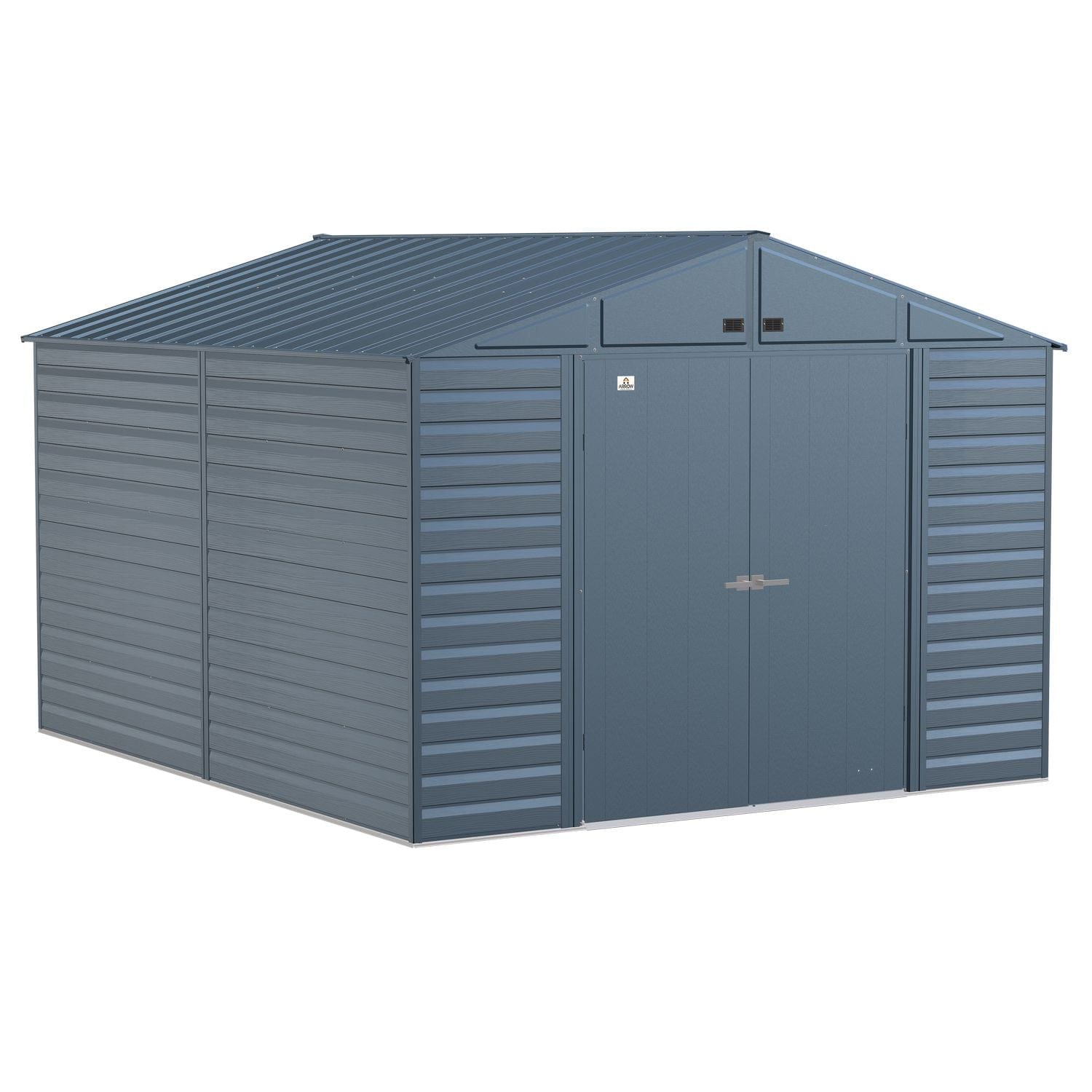 Arrow | Select Gable Roof Steel Storage Shed, 10x8 ft., Blue Grey SCG108BG