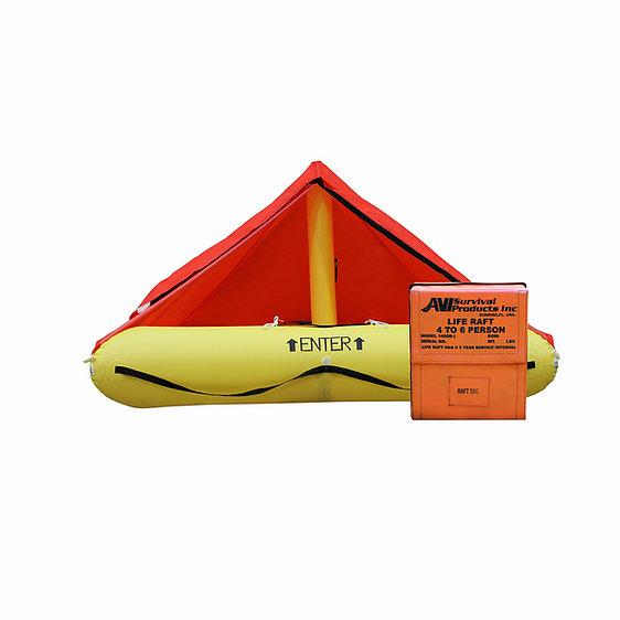 AVI Survival Aviation Life Raft 4 Person - NON TSO - 1400B-1