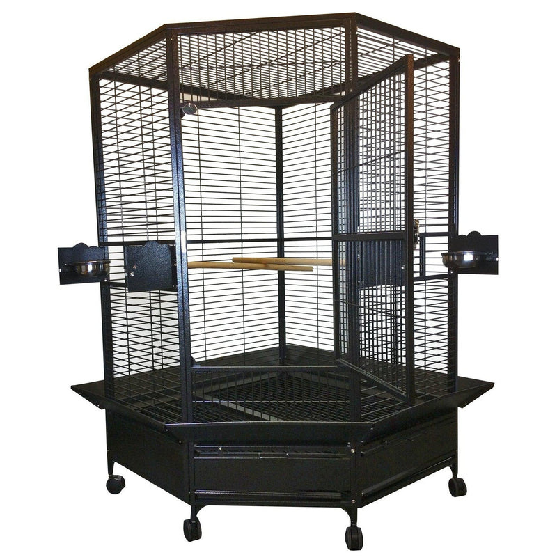 A&E Corner Cage - AE-CC3232BLK