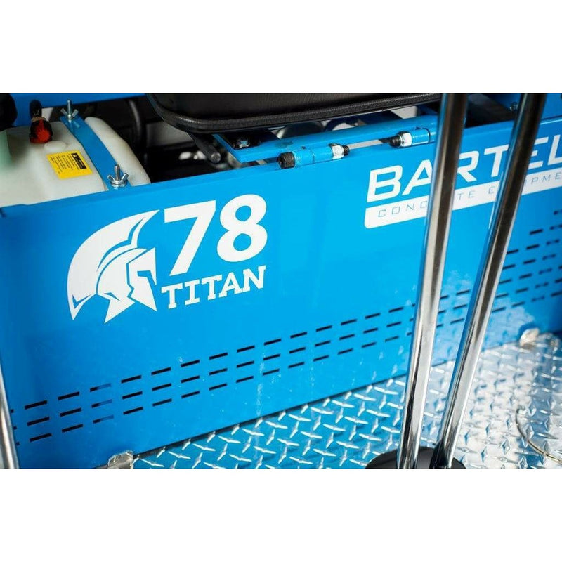 Bartell Global Titan 78 Ride On Power Trowel,  Honda/Kohler Engine - TITAN78 - Backyard Provider