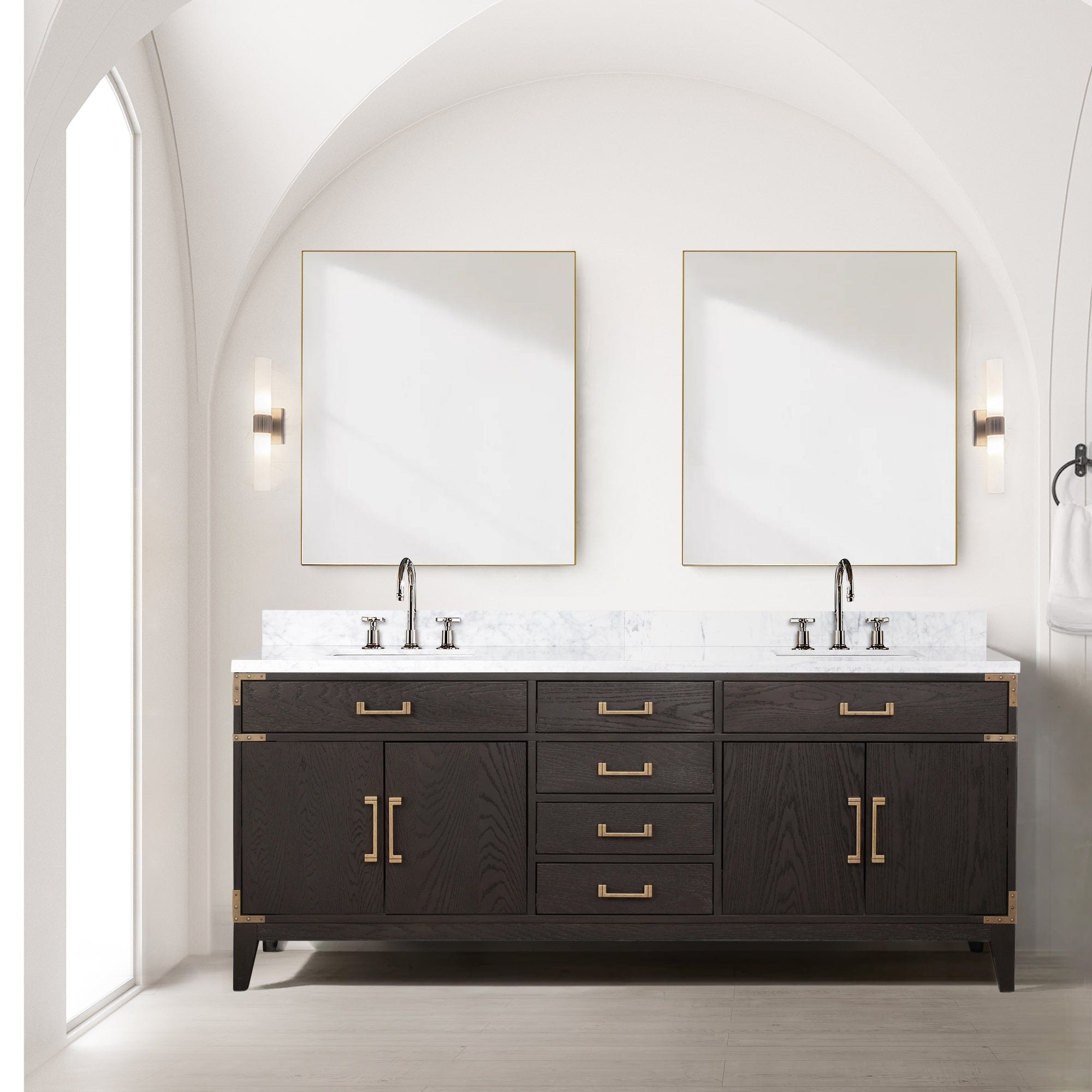 Laurel 80" x 22" Double Bath Vanity - Backyard Provider