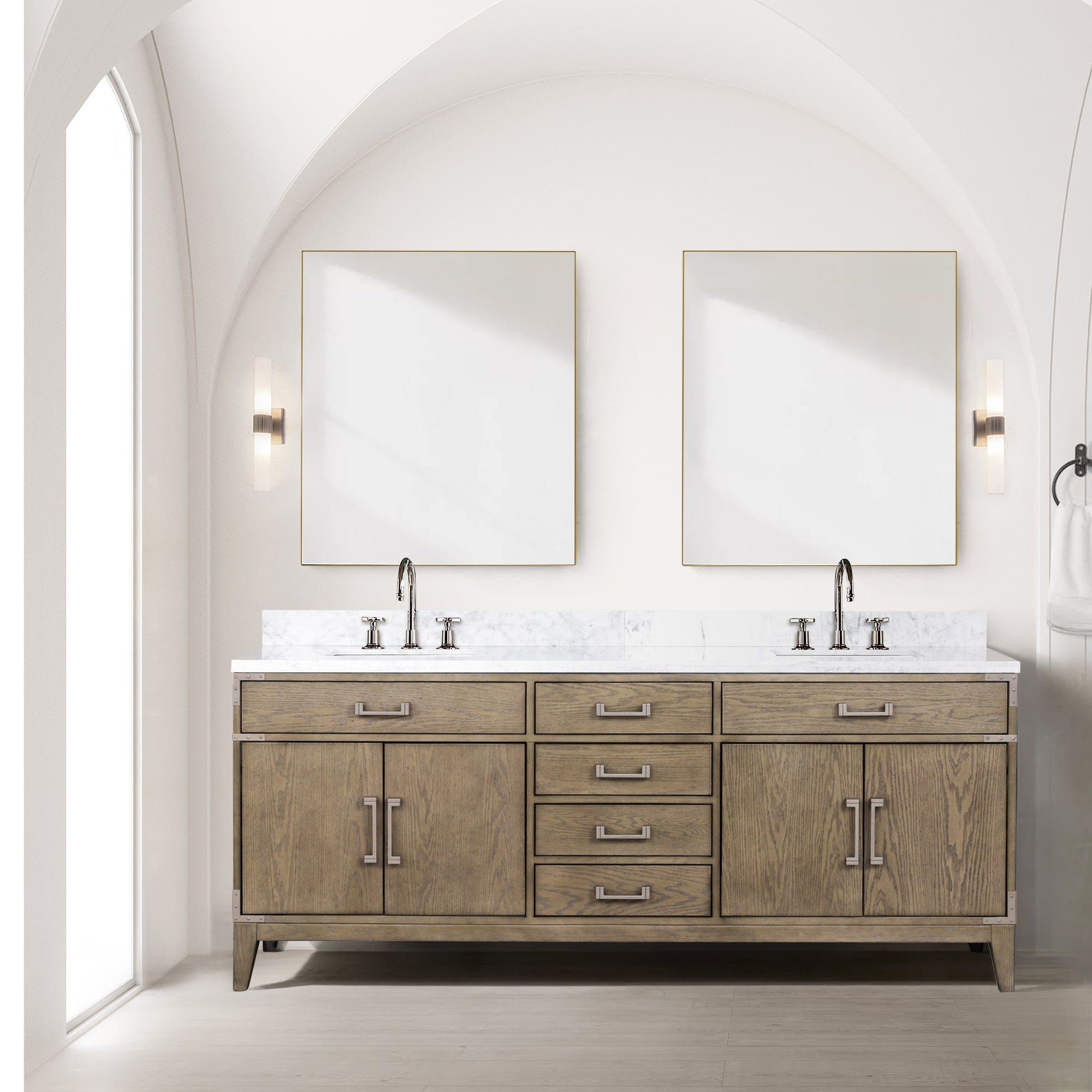 Laurel 80" x 22" Double Bath Vanity - Backyard Provider