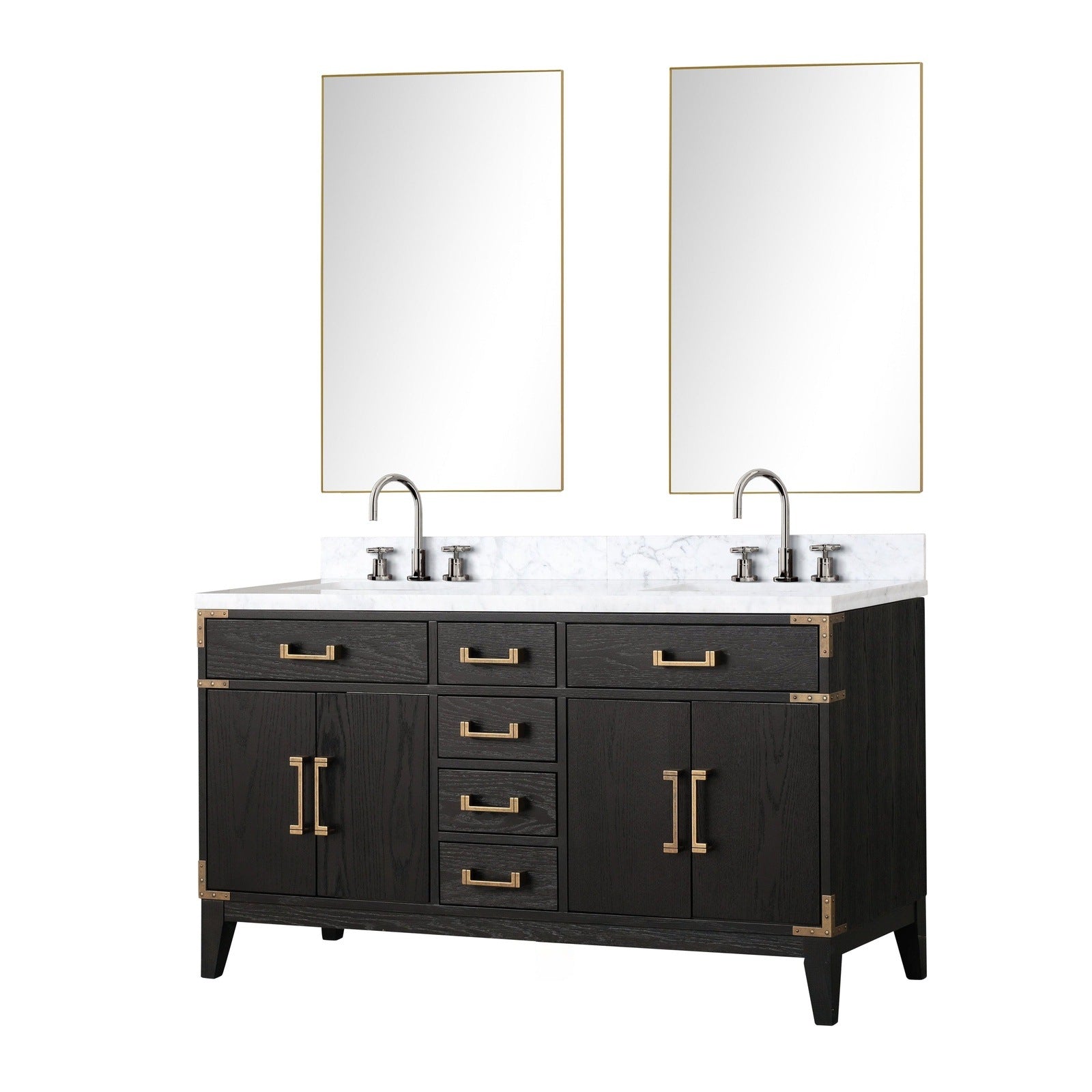 Laurel 60" x 22" Double Bath Vanity - Backyard Provider