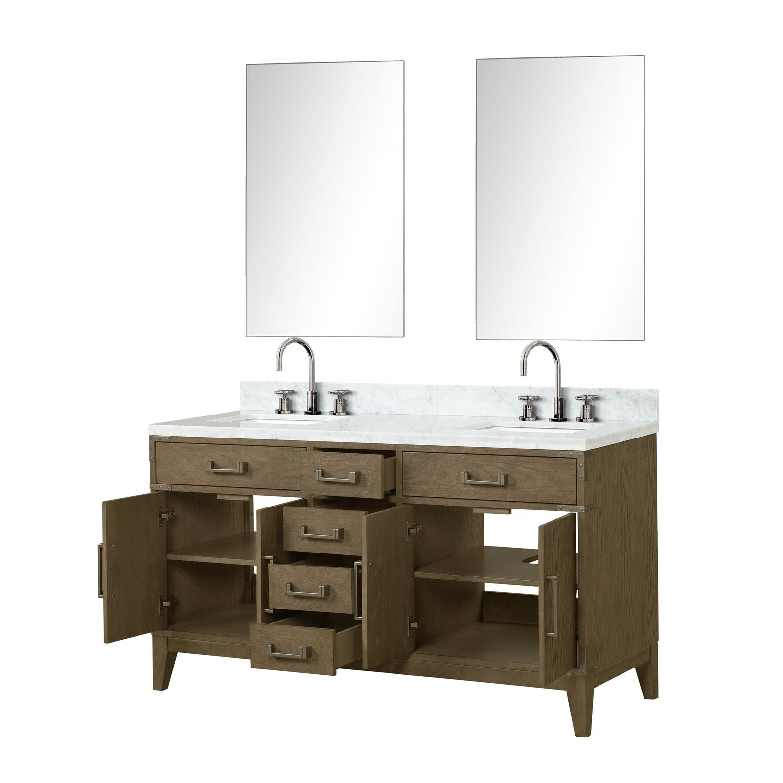 Laurel 60" x 22" Double Bath Vanity - Backyard Provider