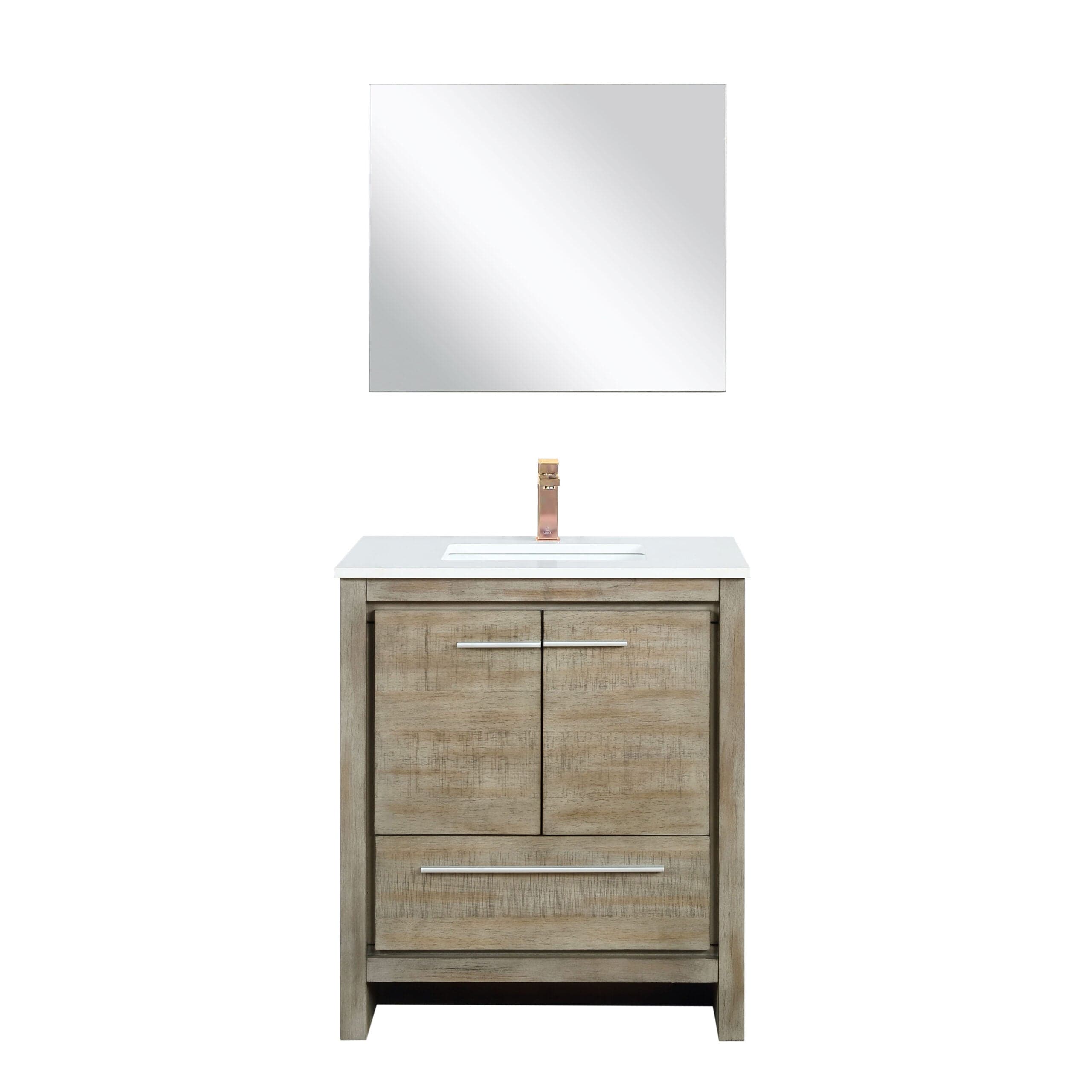 Lafarre 30" Rustic Acacia Bathroom Vanity - Backyard Provider