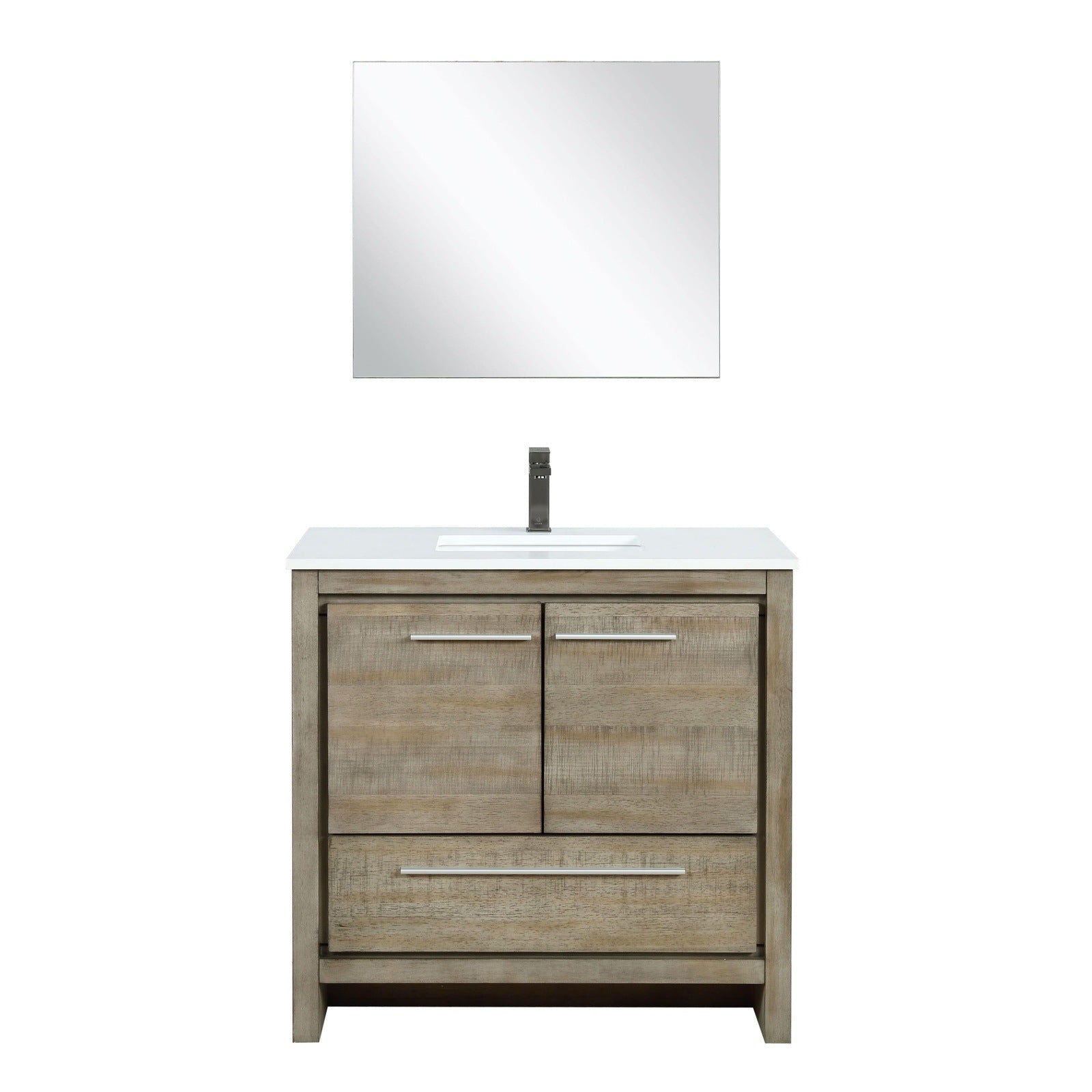 Lafarre 36" Rustic Acacia Bathroom Vanity - Backyard Provider