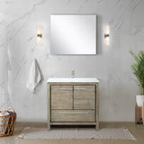 Lafarre 36" Rustic Acacia Bathroom Vanity - Backyard Provider