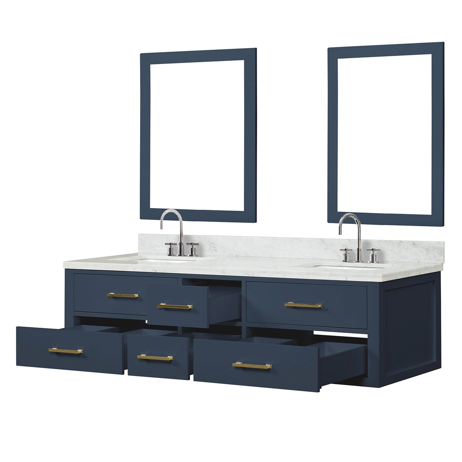 Castor 72" x 22" Double Bath Vanity - Backyard Provider