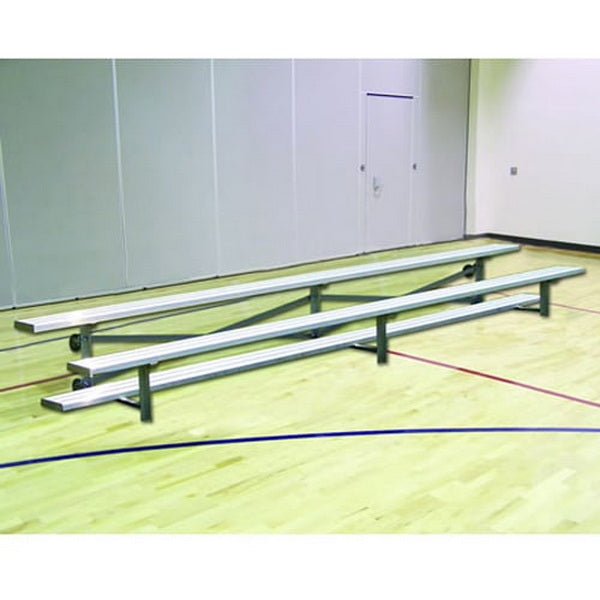 Bleacher - 15 ft. 2 Row - Single Foot Plank - Tip & Roll - 2TRG