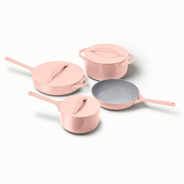 Caraway x Tan France Monochrome Cookware Set in Blush - Backyard Provider