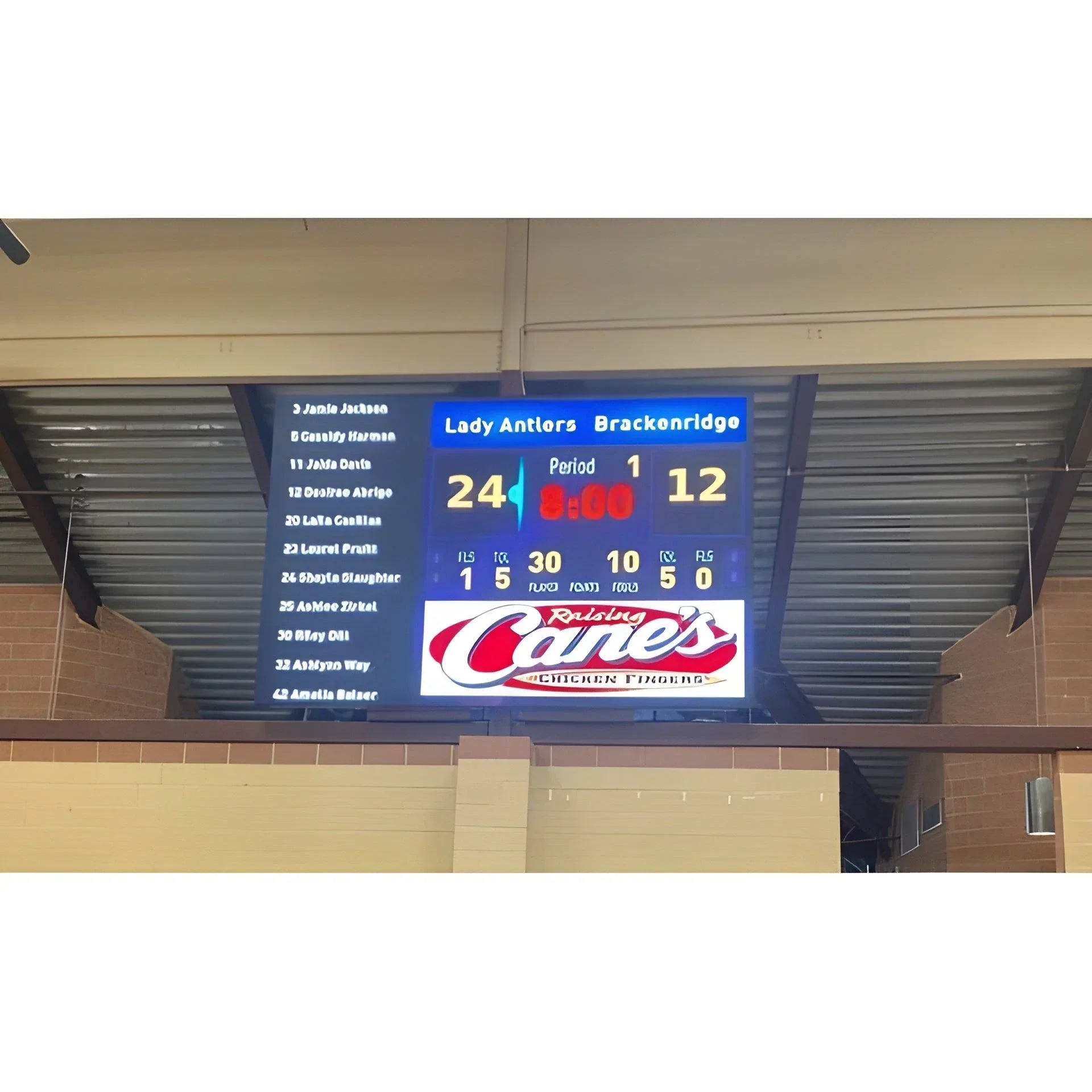 Boostr Displays 10ft Crystal LED Series Scoring Table