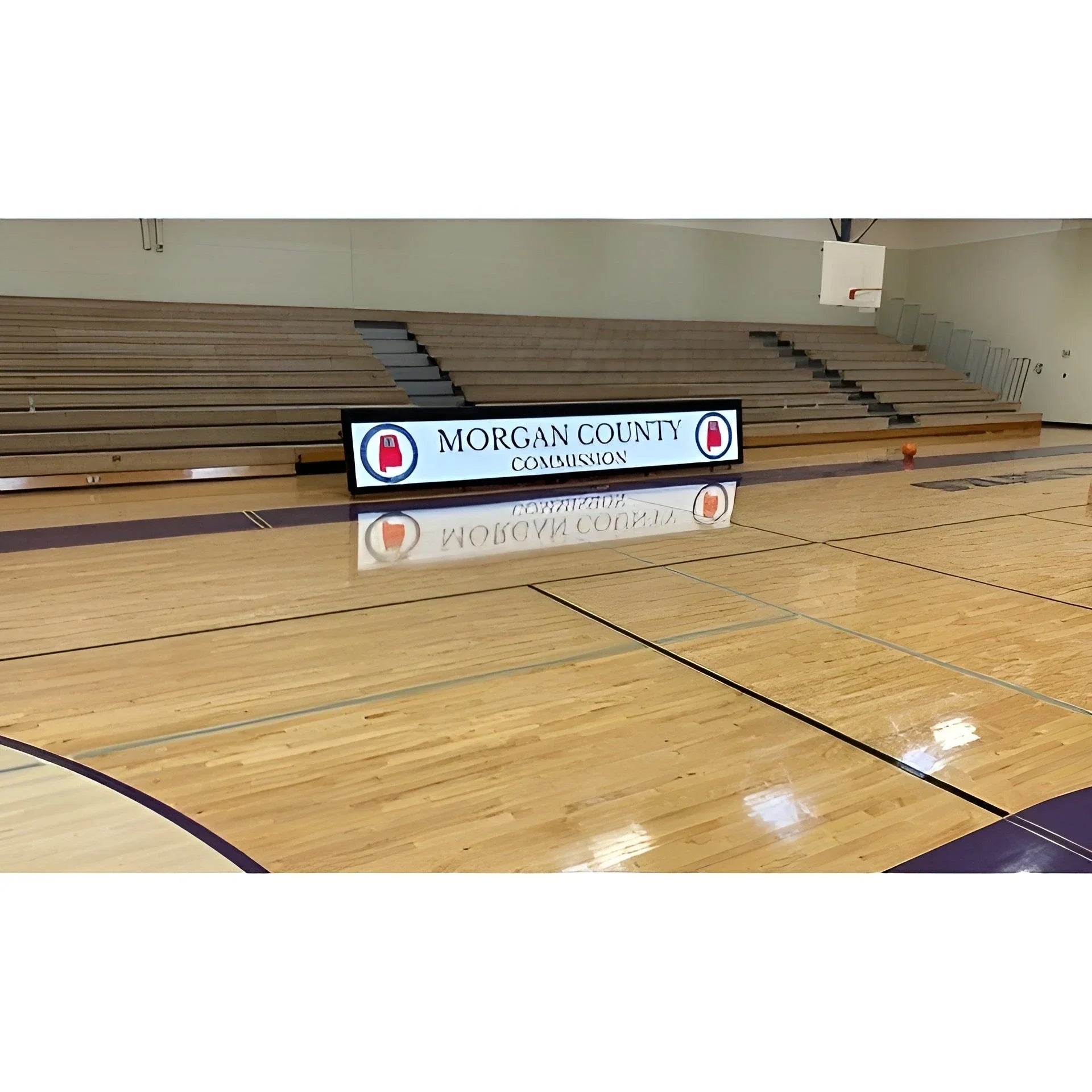 Boostr Displays 10ft. Crystal LED Series with 5ft. Signage Scoring Table