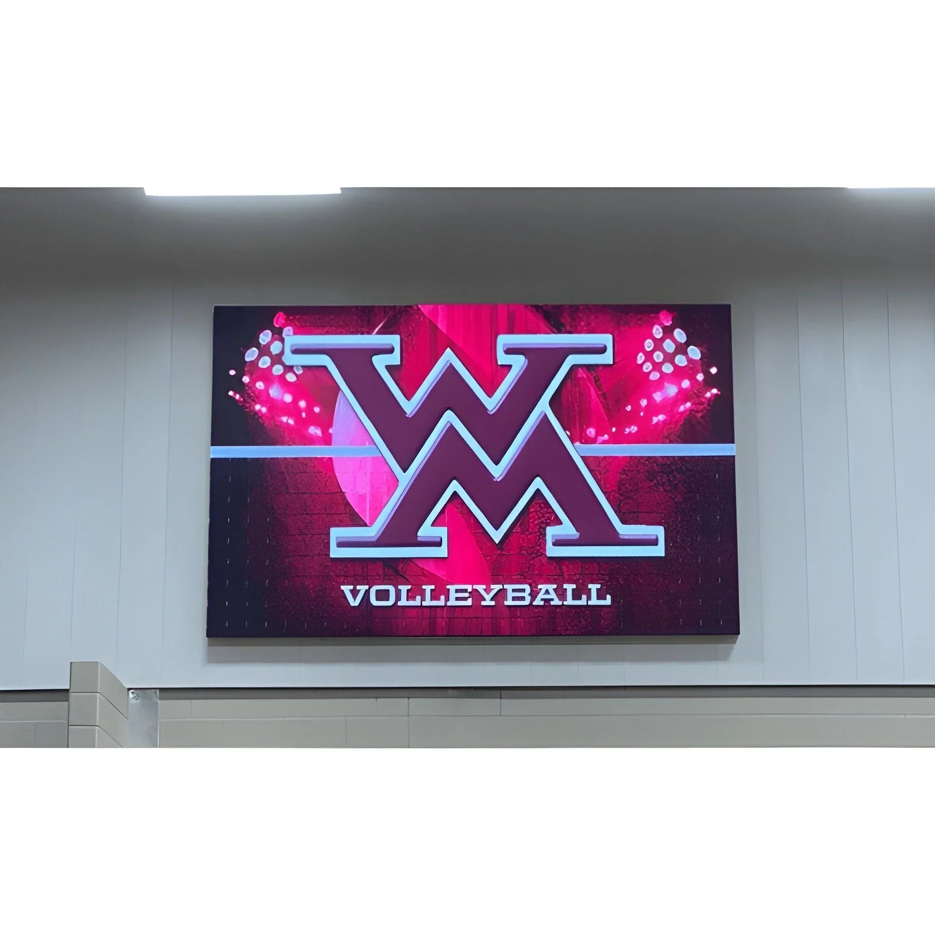 Boostr Displays 16ft. Crystal LED Series w/ 3ft. Backlit Signs Scoring Table